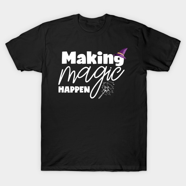 Women Magic Quotes T-Shirt by JB.Collection